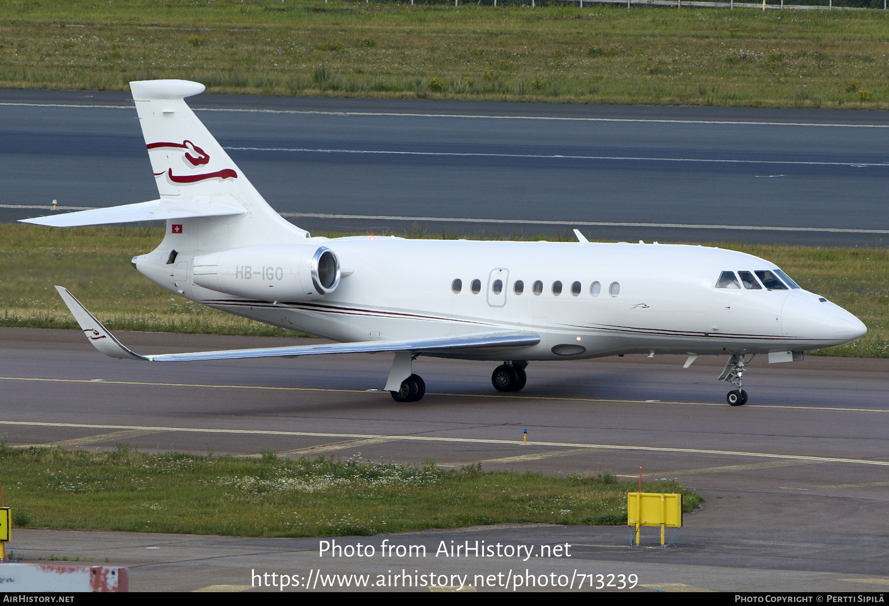 Aircraft Photo of HB-IGO | Dassault Falcon 2000LXS | Cat Aviation | AirHistory.net #713239