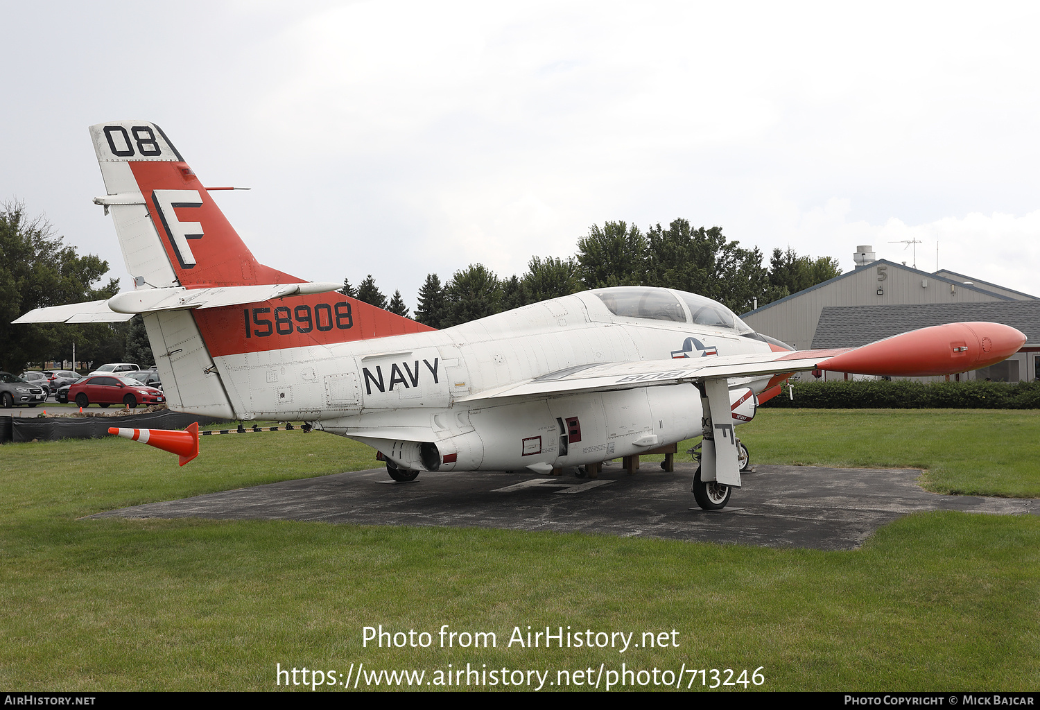 Aircraft Photo of 158908 | North American Rockwell T-2C Buckeye | USA - Navy | AirHistory.net #713246