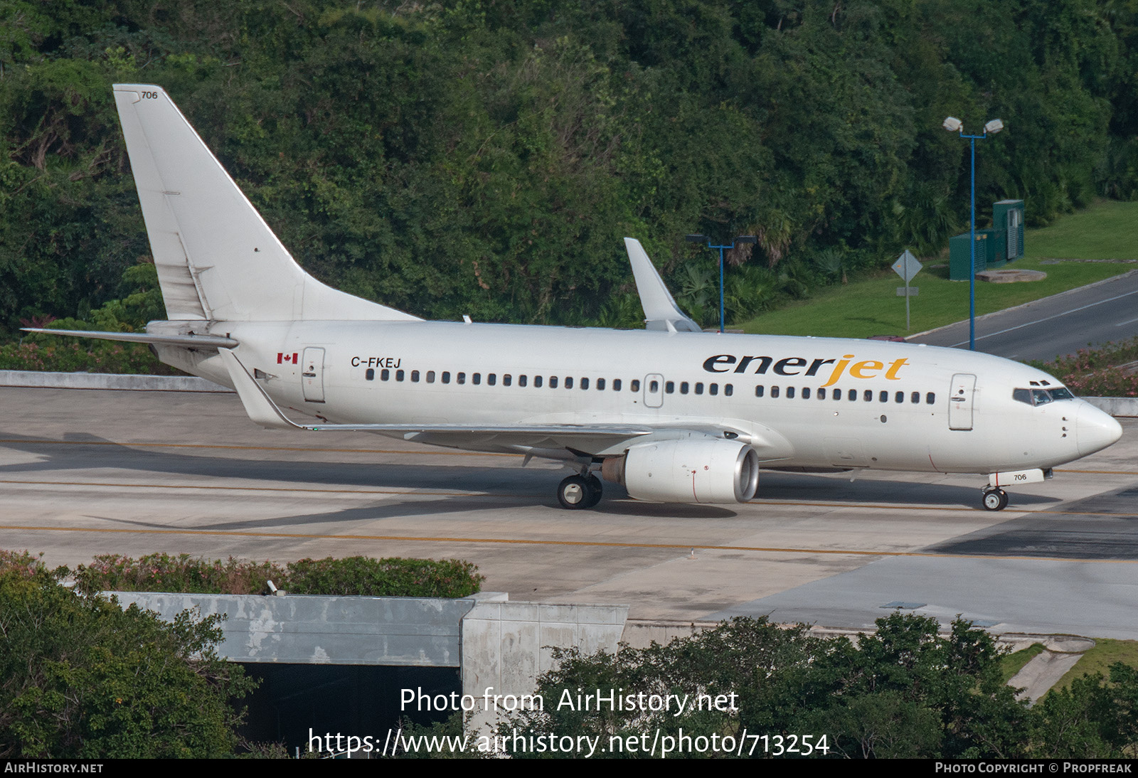 Aircraft Photo of C-FKEJ | Boeing 737-73A | Enerjet | AirHistory.net #713254