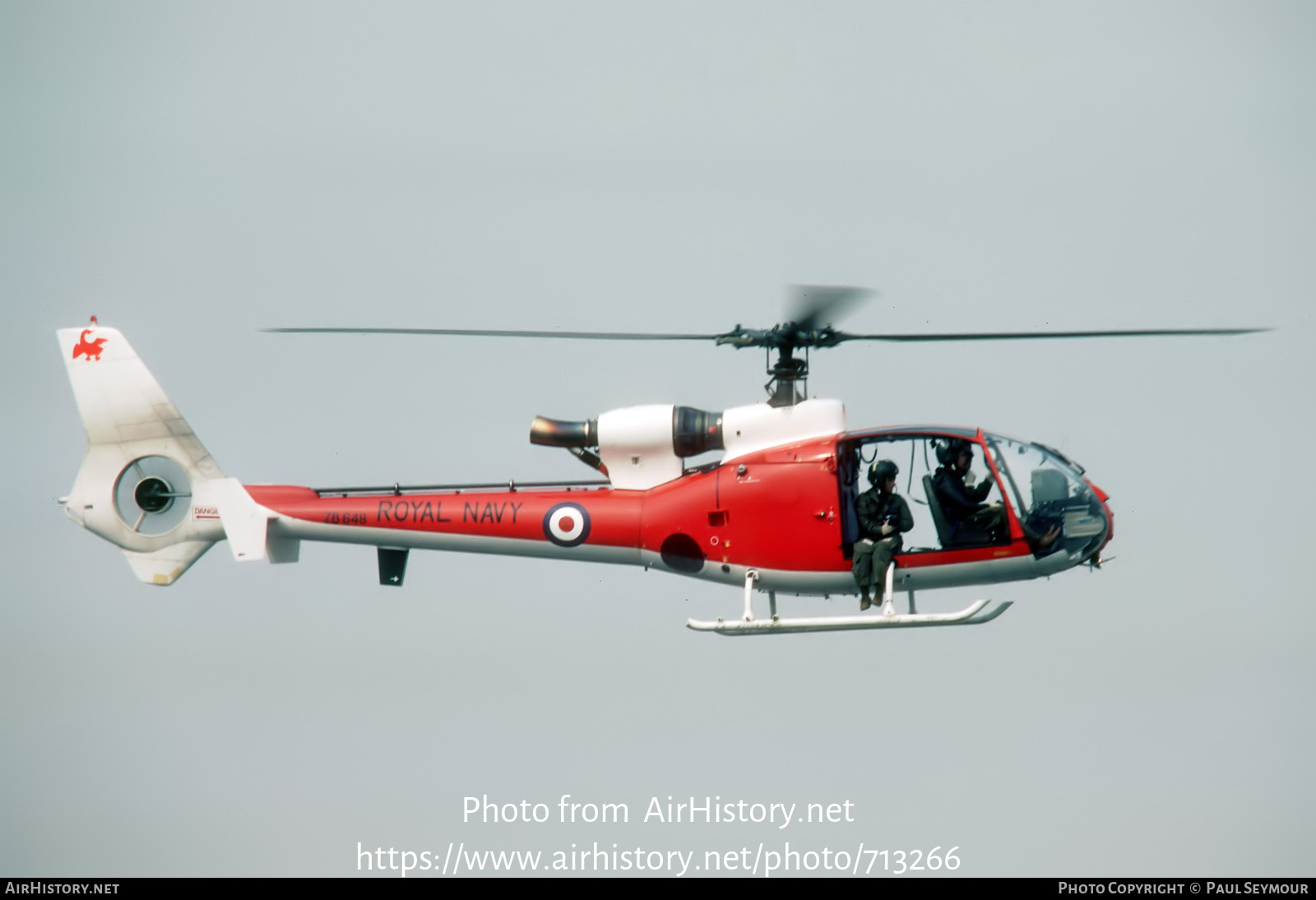 Aircraft Photo of ZB648 | Aerospatiale SA-341C Gazelle HT2 | UK - Navy | AirHistory.net #713266