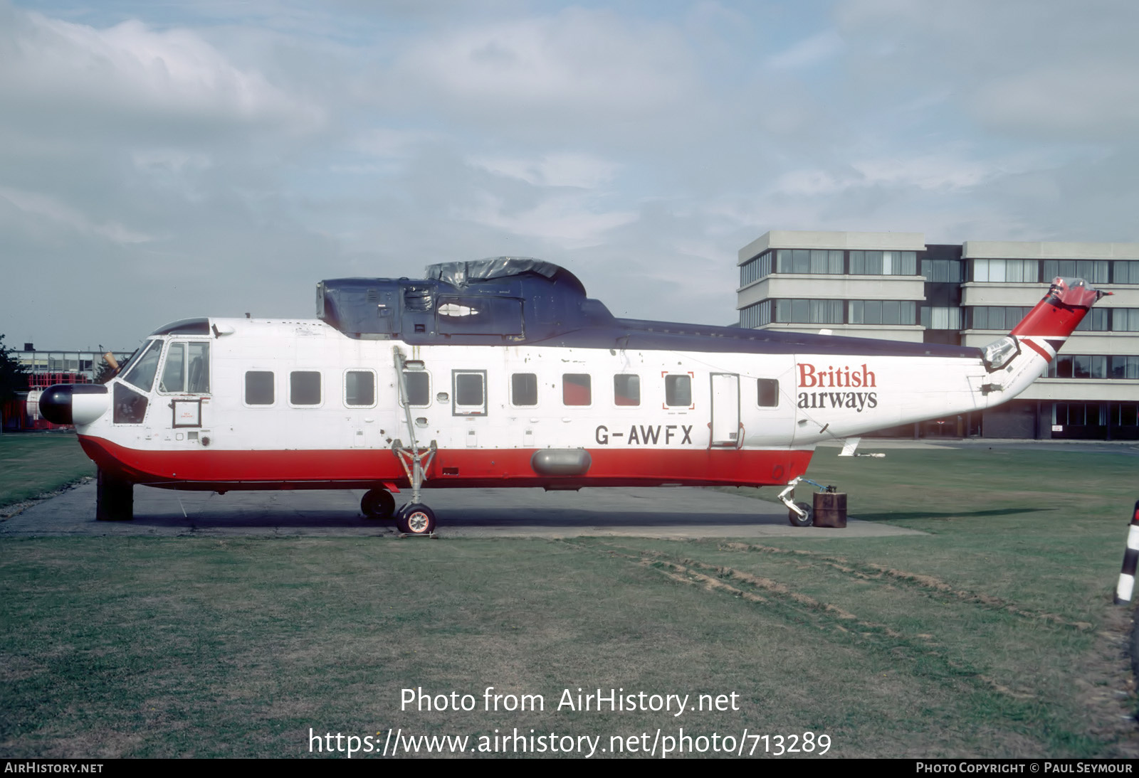 Aircraft Photo of G-AWFX | Sikorsky S-61N | British Airways Helicopters | AirHistory.net #713289