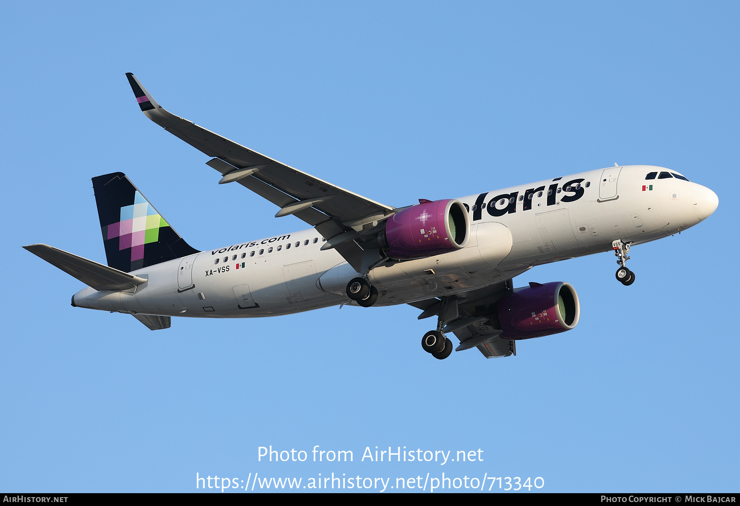 Aircraft Photo of XA-VSS | Airbus A320-271N | Volaris | AirHistory.net #713340