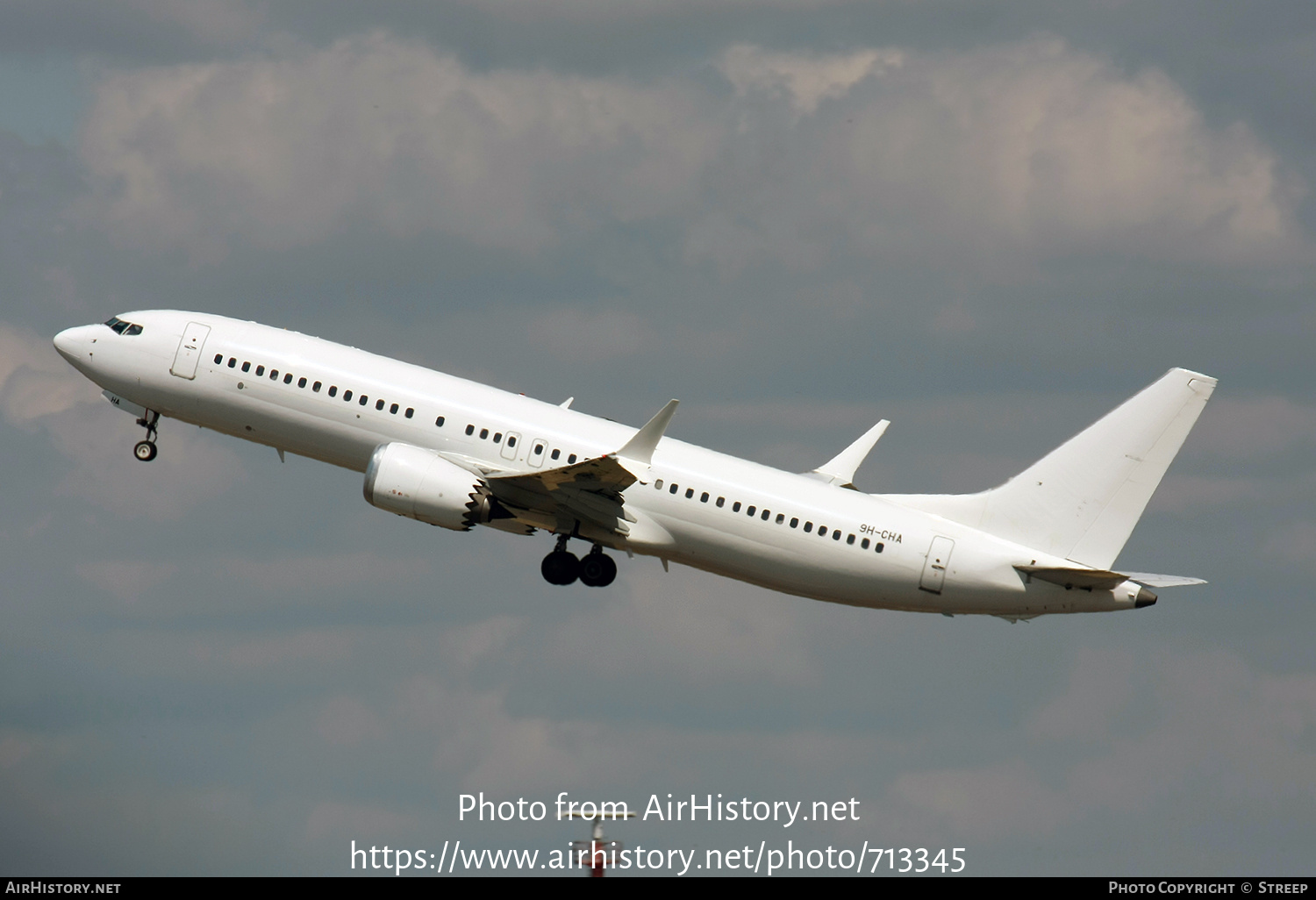 Aircraft Photo of 9H-CHA | Boeing 737-8 Max 8 | AirHistory.net #713345