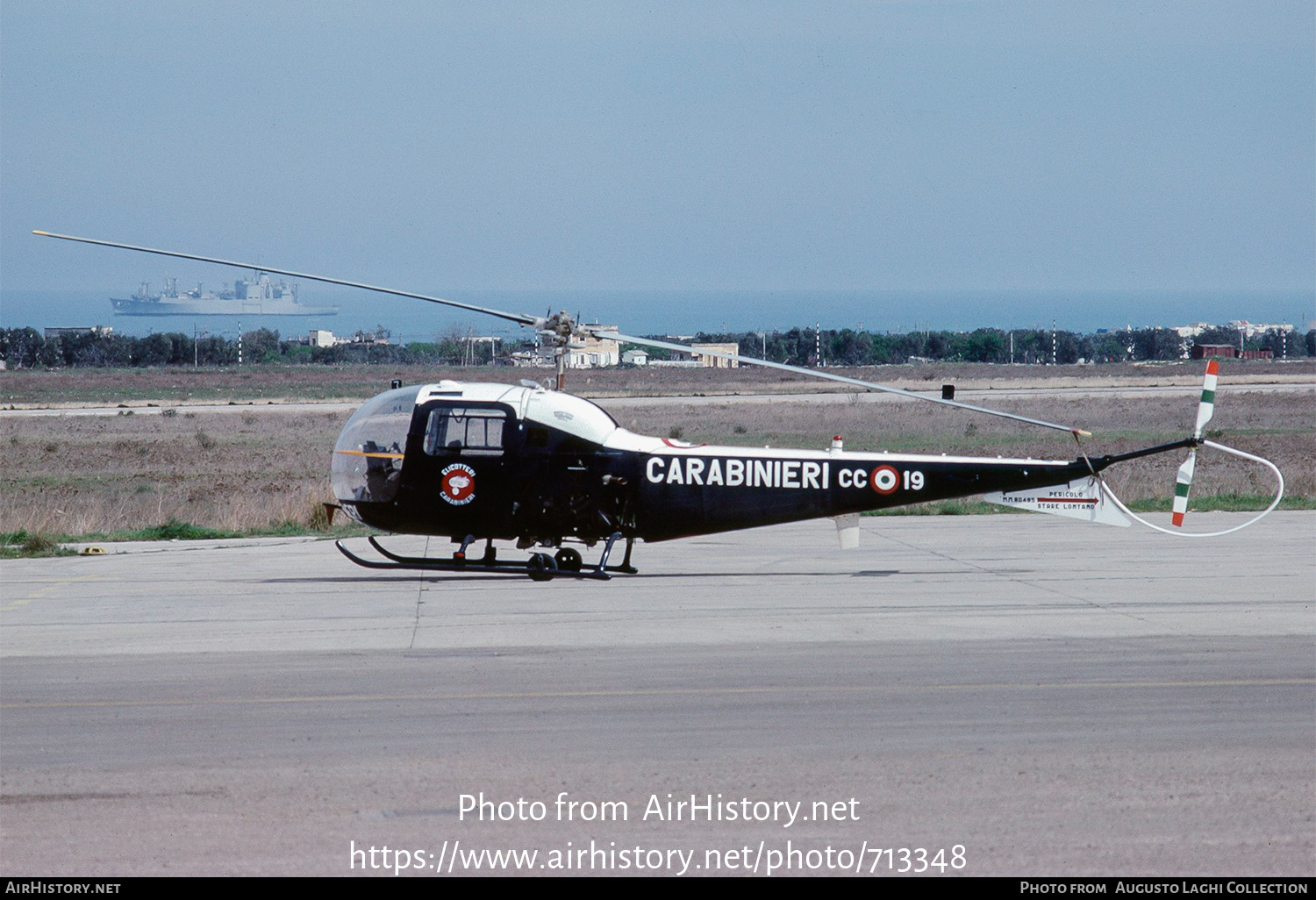 Aircraft Photo of MM80495 | Agusta AB-47J-3 Ranger | Italy - Carabinieri | AirHistory.net #713348