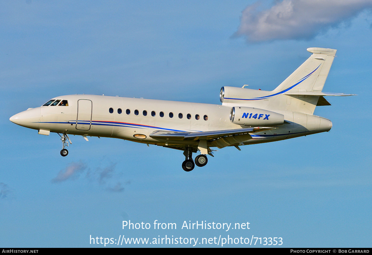 Aircraft Photo of N14FX | Dassault Falcon 900DX | AirHistory.net #713353