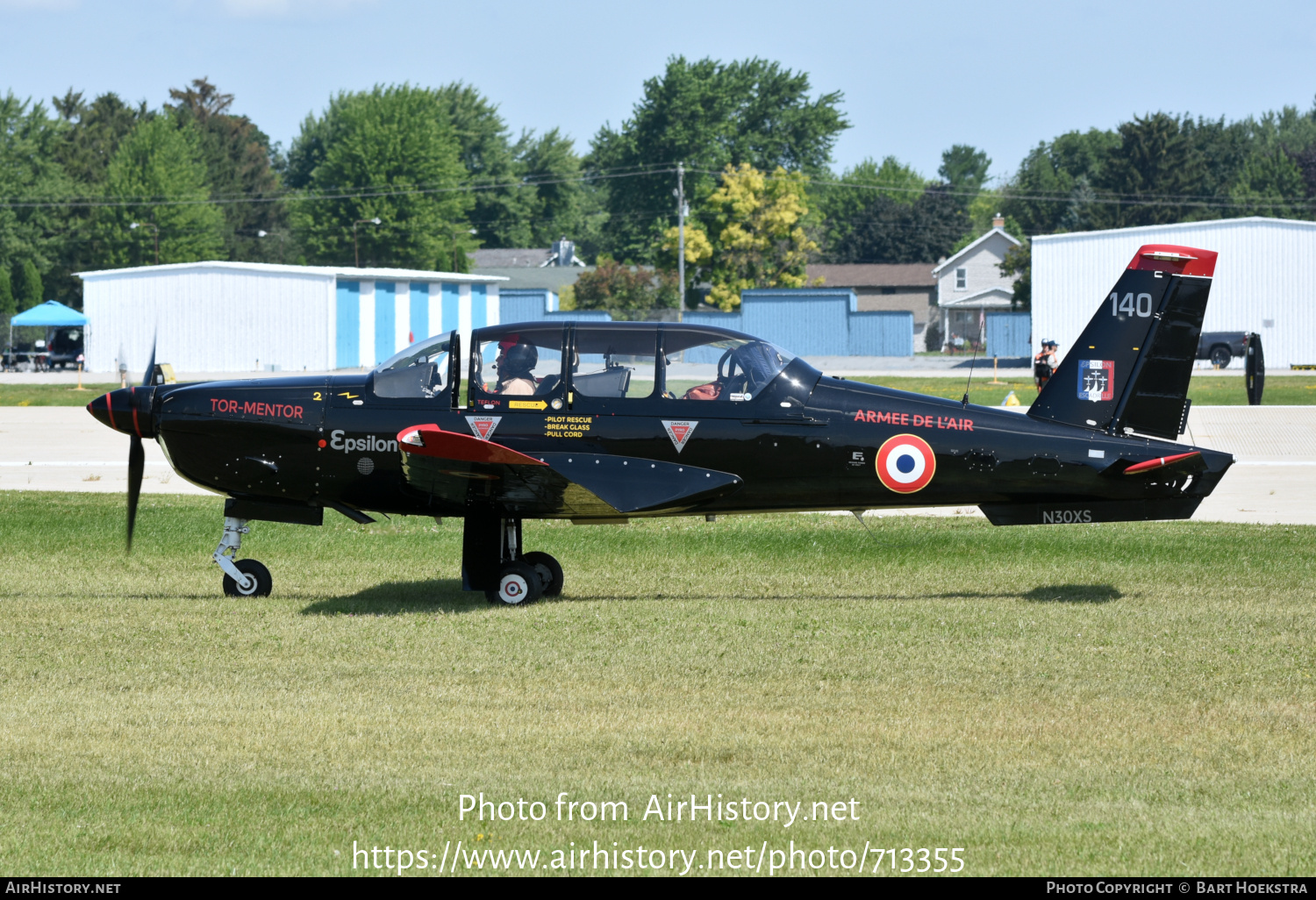 Aircraft Photo of N30XS / 140 | Socata TB-30A Epsilon | France - Air Force | AirHistory.net #713355