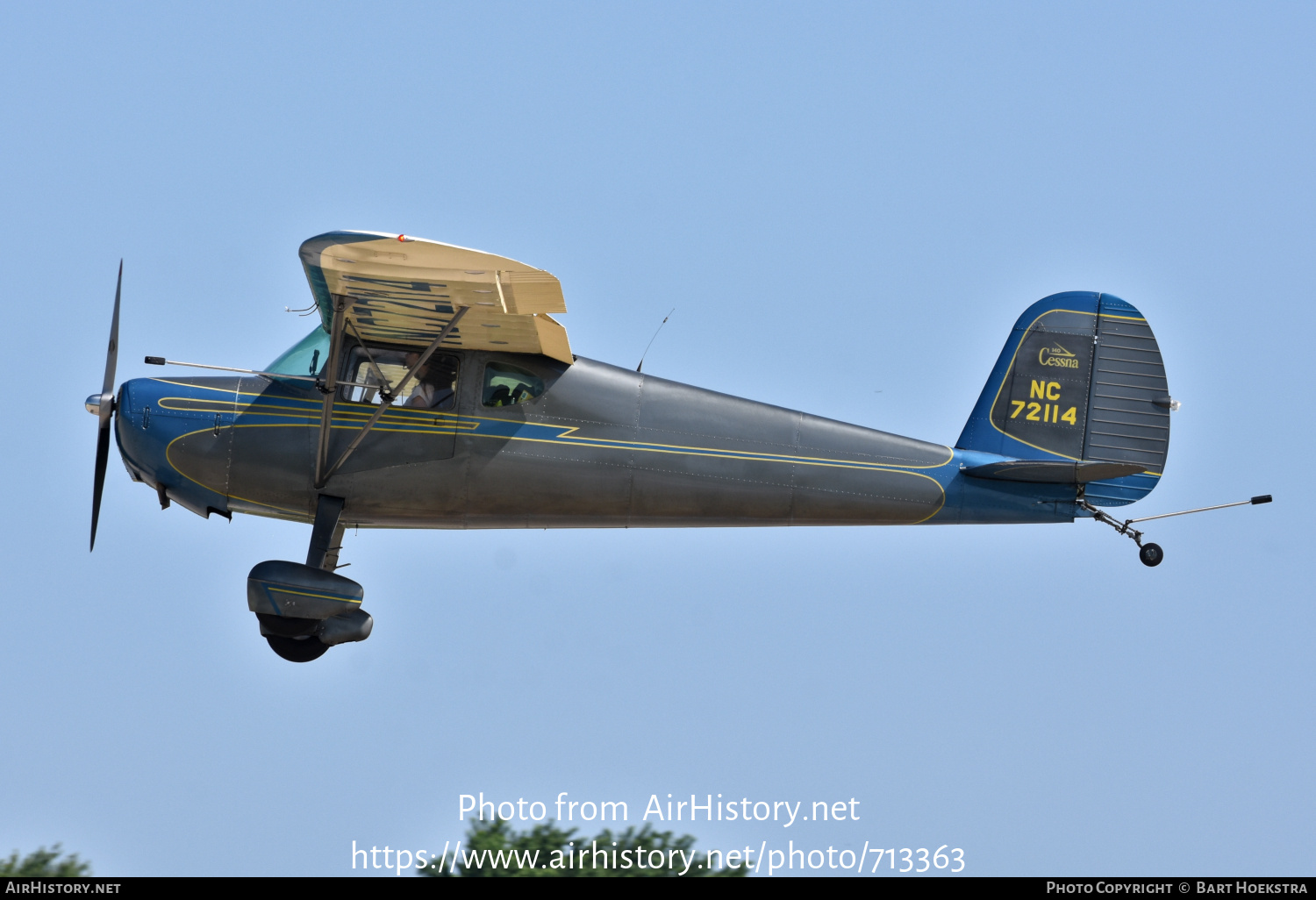 Aircraft Photo of N72114 / NC72114 | Cessna 140 | AirHistory.net #713363