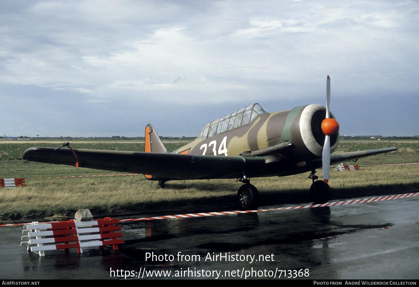 Aircraft Photo of PH-KLU / 234 | North American AT-16 Harvard IIB | Netherlands - Air Force | AirHistory.net #713368