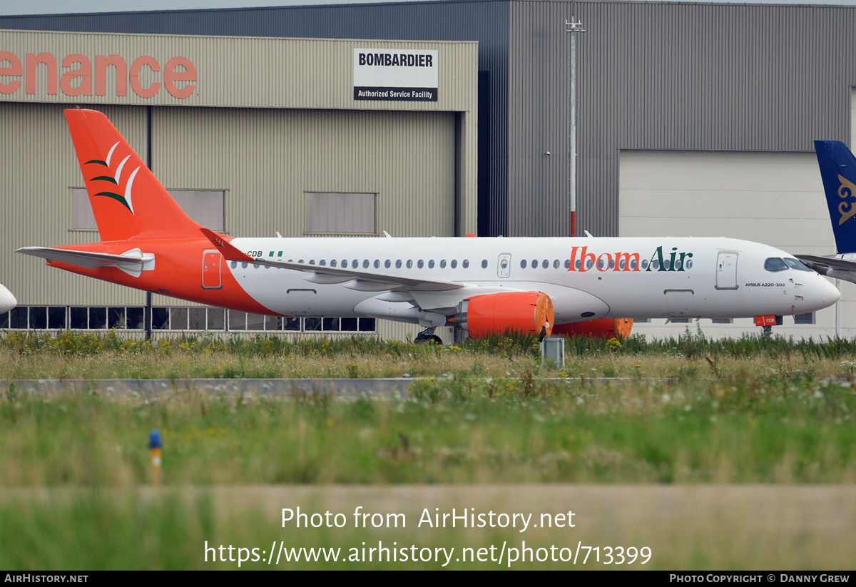 Aircraft Photo of 5N-CDB | Airbus A220-371 (BD-500-1A11) | Ibom Air | AirHistory.net #713399