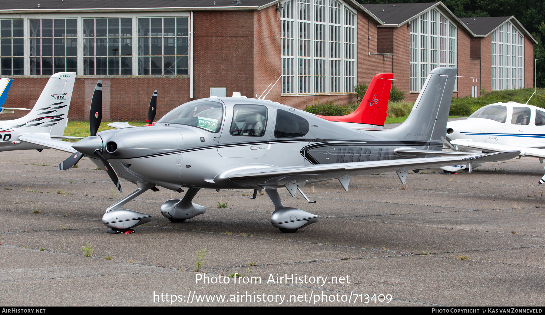 Aircraft Photo of N313JA | Cirrus SR-22T G6-GTS Platinum | AirHistory.net #713409