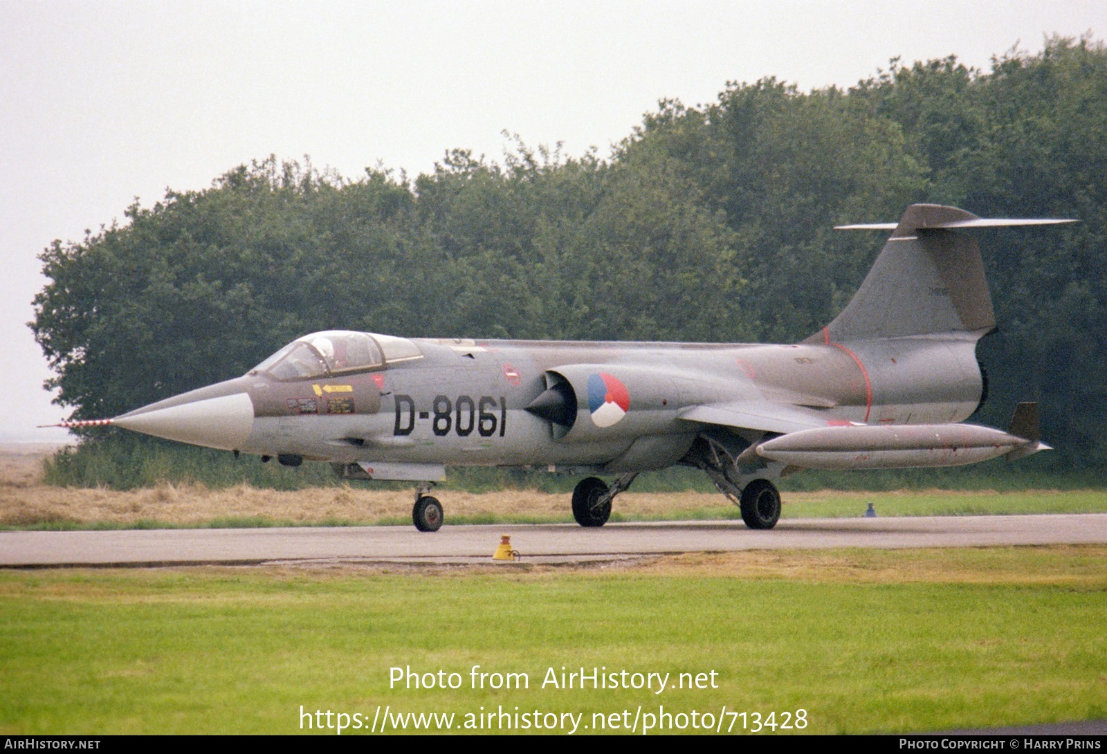 Aircraft Photo of D-8061 | Lockheed F-104G Starfighter | Netherlands - Air Force | AirHistory.net #713428