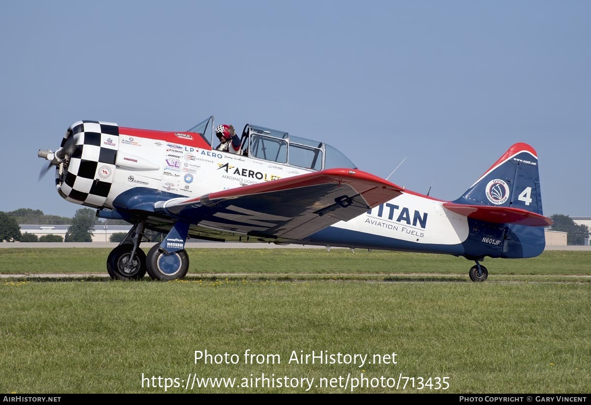 Aircraft Photo of N601JF | North American AT-6C Harvard IIA | Titan Aerobatic Team | AirHistory.net #713435