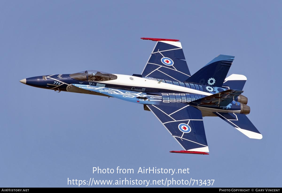 Aircraft Photo of 188774 | McDonnell Douglas CF-188 Hornet | Canada - Air Force | AirHistory.net #713437