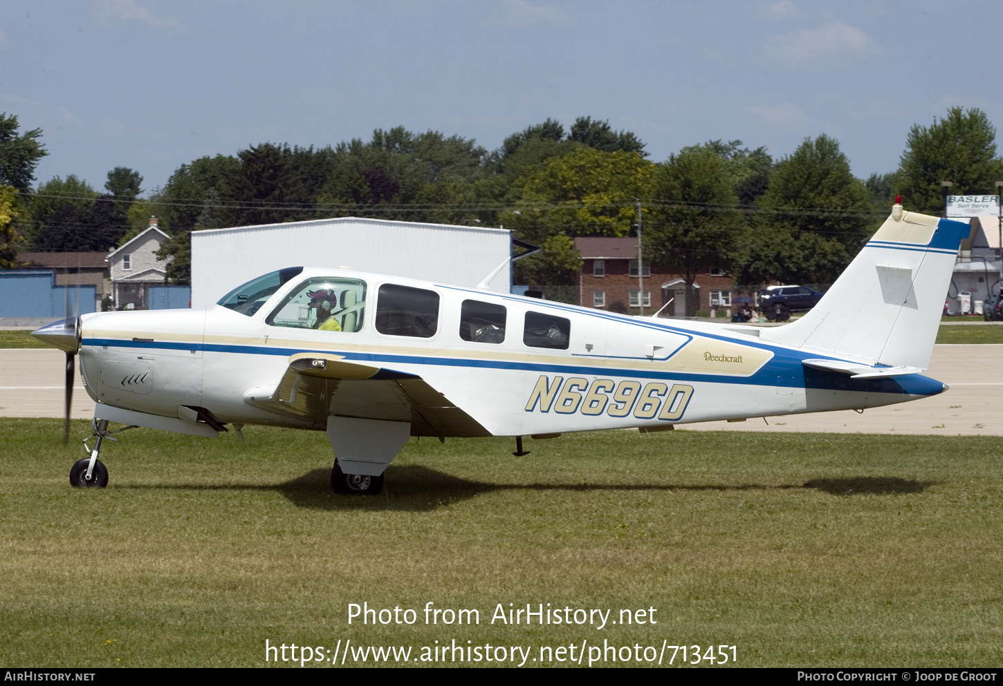 Aircraft Photo of N6696D | Beech A36 Bonanza 36 | AirHistory.net #713451