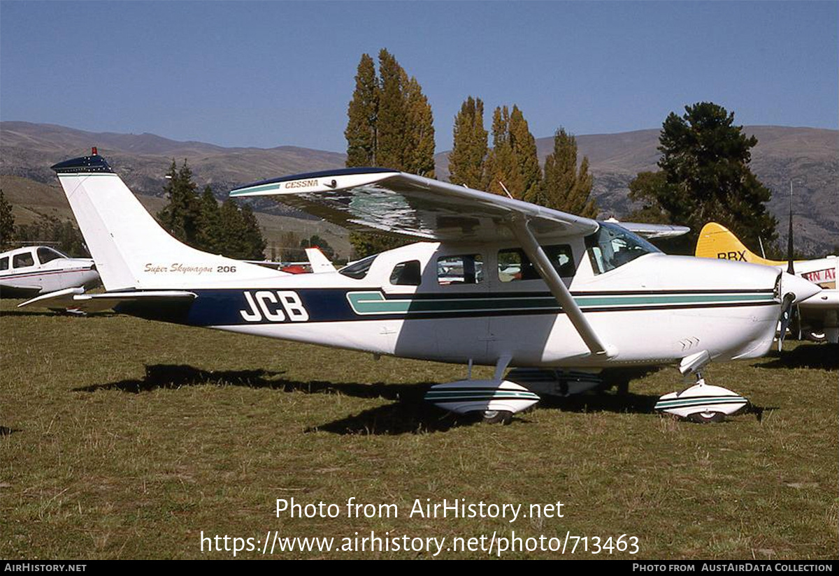 Aircraft Photo of ZK-JCB / JCB | Cessna U206C Super Skywagon | AirHistory.net #713463