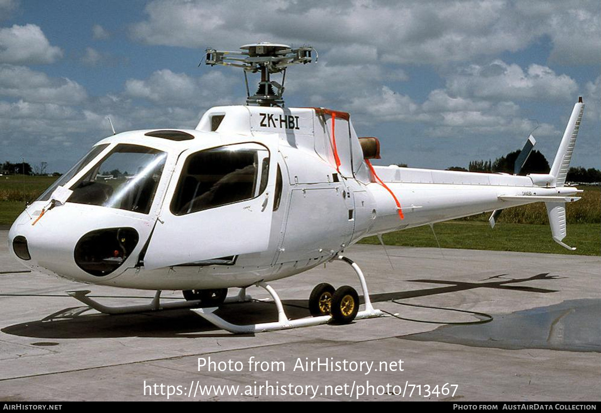 Aircraft Photo of ZK-HBI | Aerospatiale AS-350B Squirrel | AirHistory.net #713467