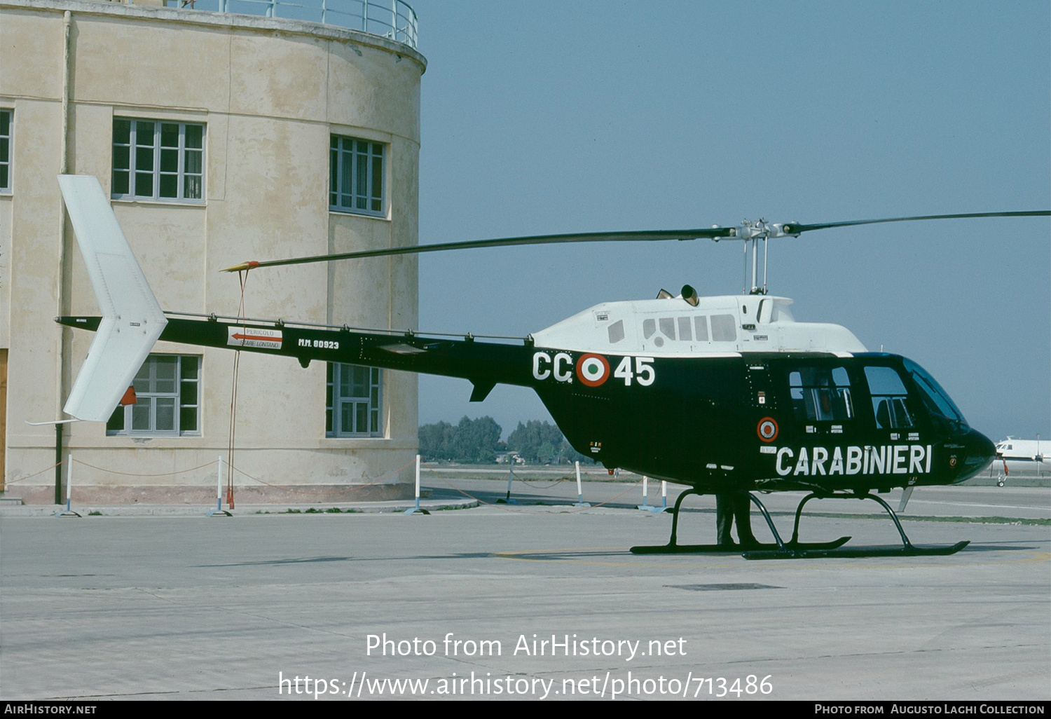 Aircraft Photo of MM80923 | Agusta AB-206A-1 JetRanger | Italy - Carabinieri | AirHistory.net #713486