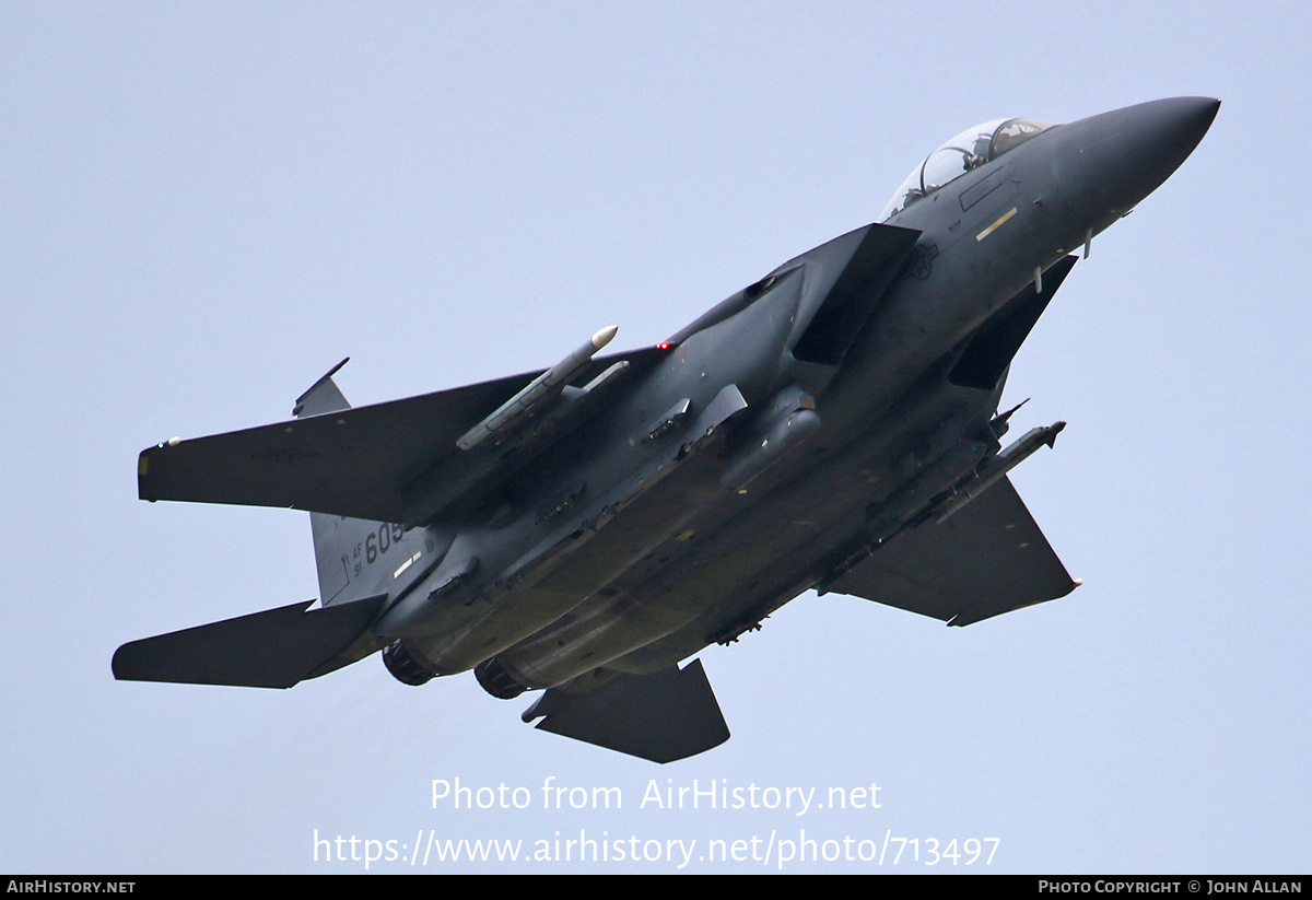 Aircraft Photo of 91-0605 / AF91-605 | McDonnell Douglas F-15E Strike Eagle | USA - Air Force | AirHistory.net #713497