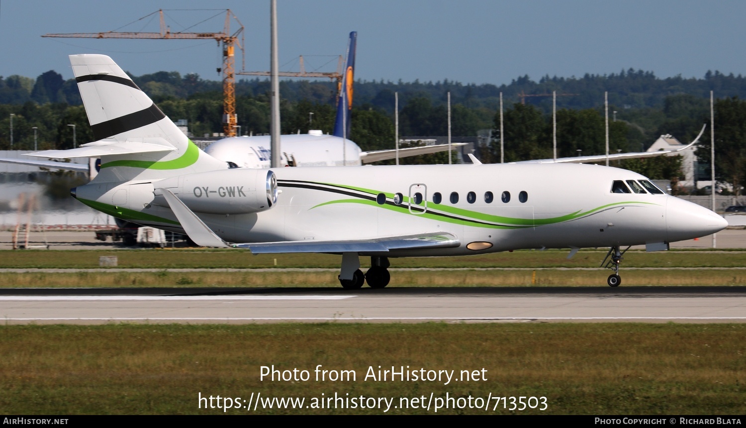 Aircraft Photo of OY-GWK | Dassault Falcon 2000S | AirHistory.net #713503