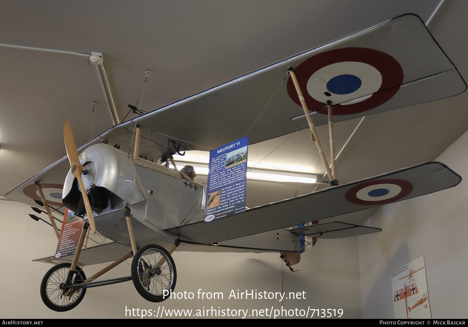 Aircraft Photo of N32100 | Nieuport 11 Bebe (replica) | France - Air Force | AirHistory.net #713519