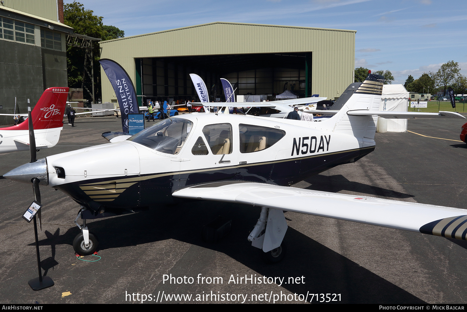 Aircraft Photo of N50AY | Rockwell Gran Turismo Commander 114A | AirHistory.net #713521