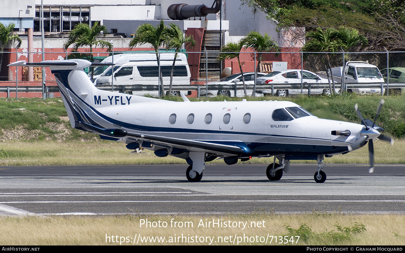 Aircraft Photo of M-YFLY | Pilatus PC-12NG (PC-12/47E) | AirHistory.net #713547