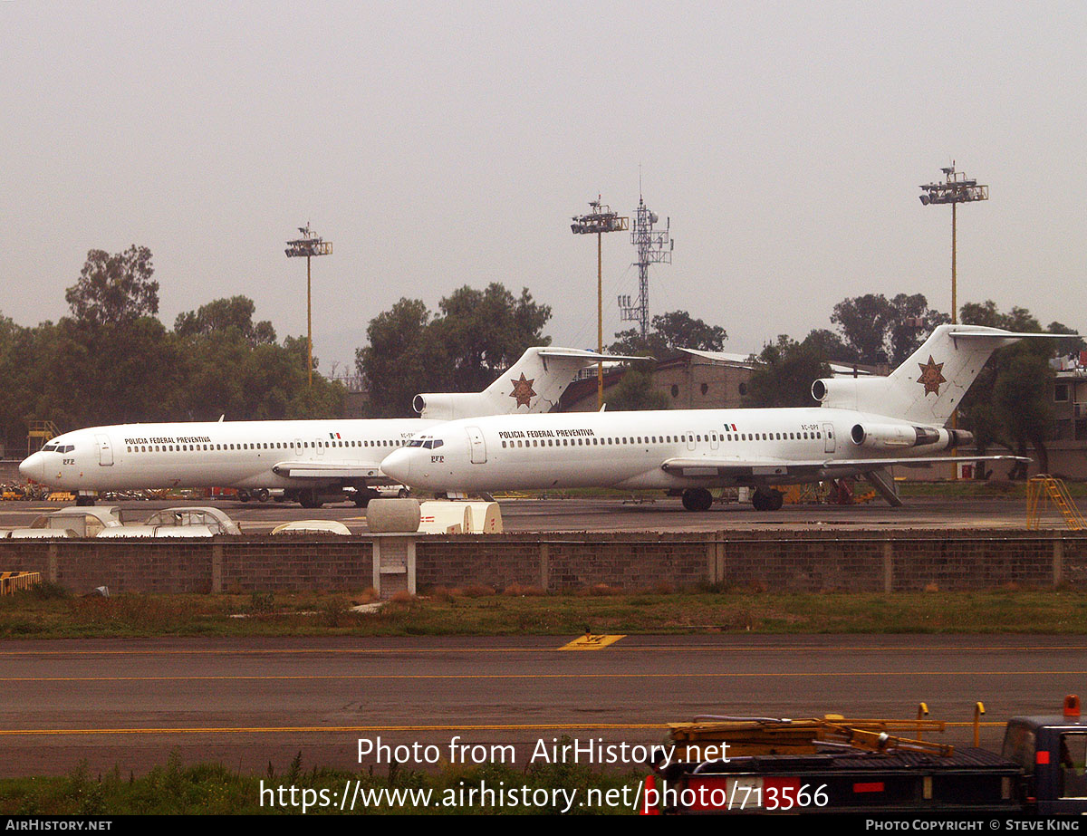 Aircraft Photo of XC-OPF | Boeing 727-264 | Mexico - Police | AirHistory.net #713566