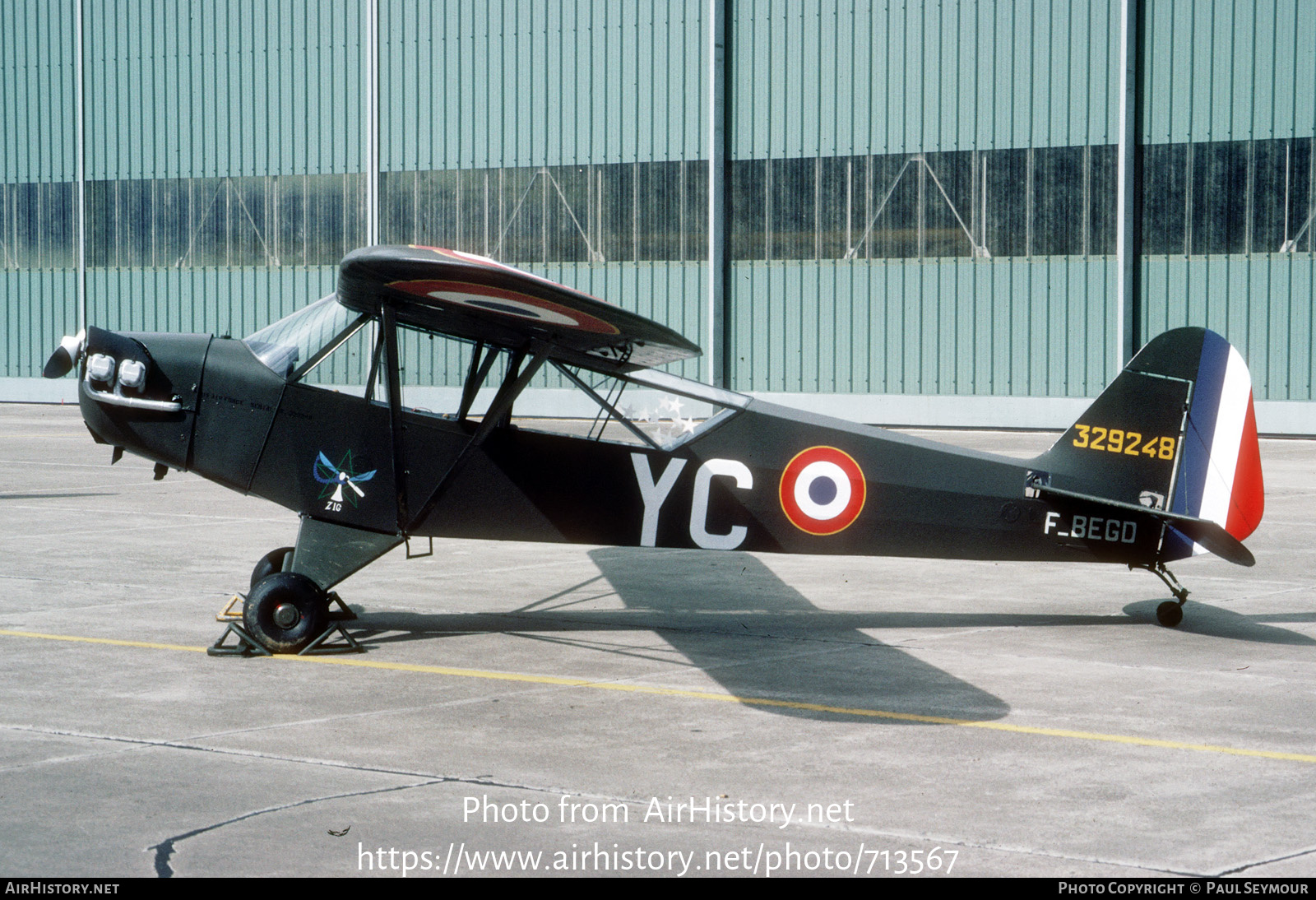 Aircraft Photo of F-BEGD / 329248 | Piper J-3C-65 Cub | France - Army | AirHistory.net #713567