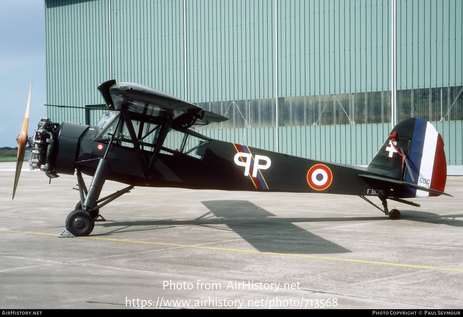 Aircraft Photo of F-BCME | Morane Saulnier MS.504 Criquet | France - Air Force | AirHistory.net #713568