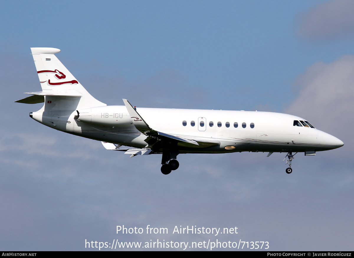 Aircraft Photo of HB-IGU | Dassault Falcon 2000LX | AirHistory.net #713573