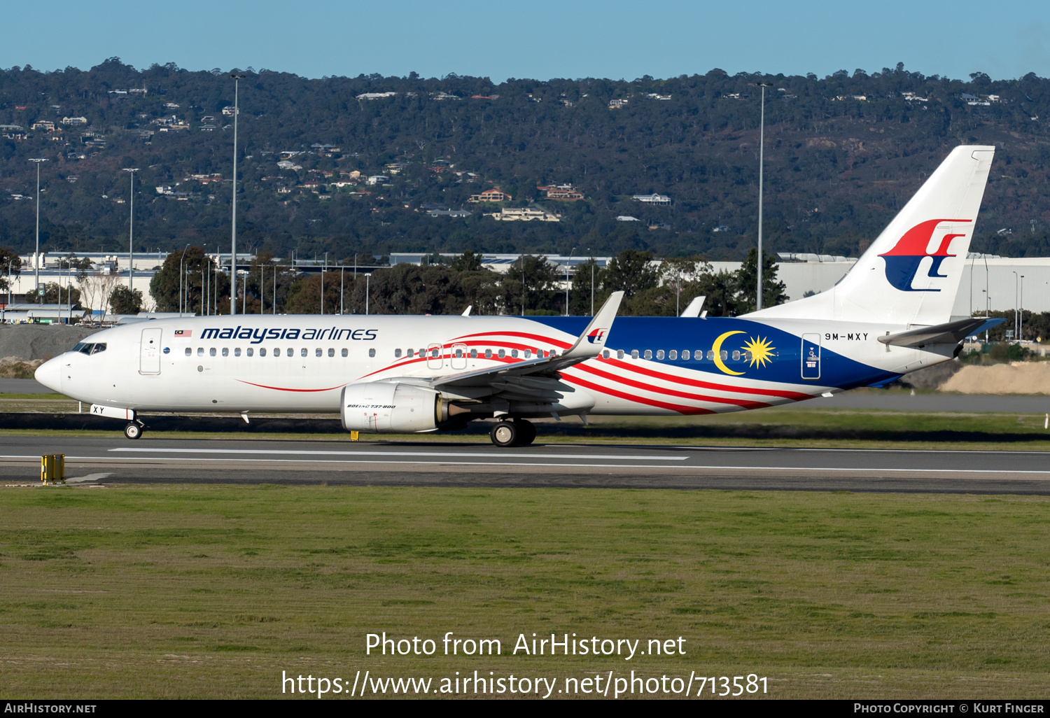 Aircraft Photo of 9M-MXY | Boeing 737-8H6 | Malaysia Airlines | AirHistory.net #713581