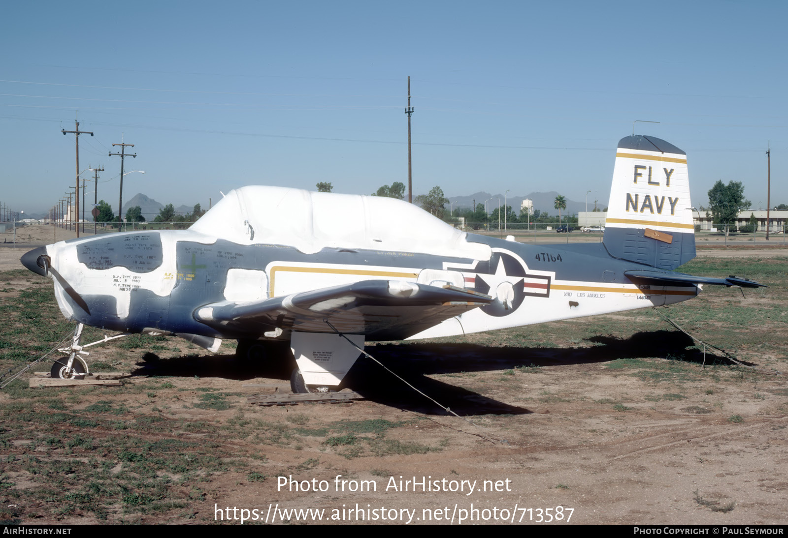 Aircraft Photo of 144043 | Beech T-34B Mentor | USA - Navy | AirHistory.net #713587