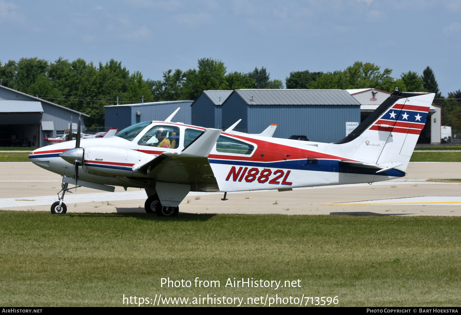 Aircraft Photo of N1882L | Beech 95-B55 Baron | AirHistory.net #713596