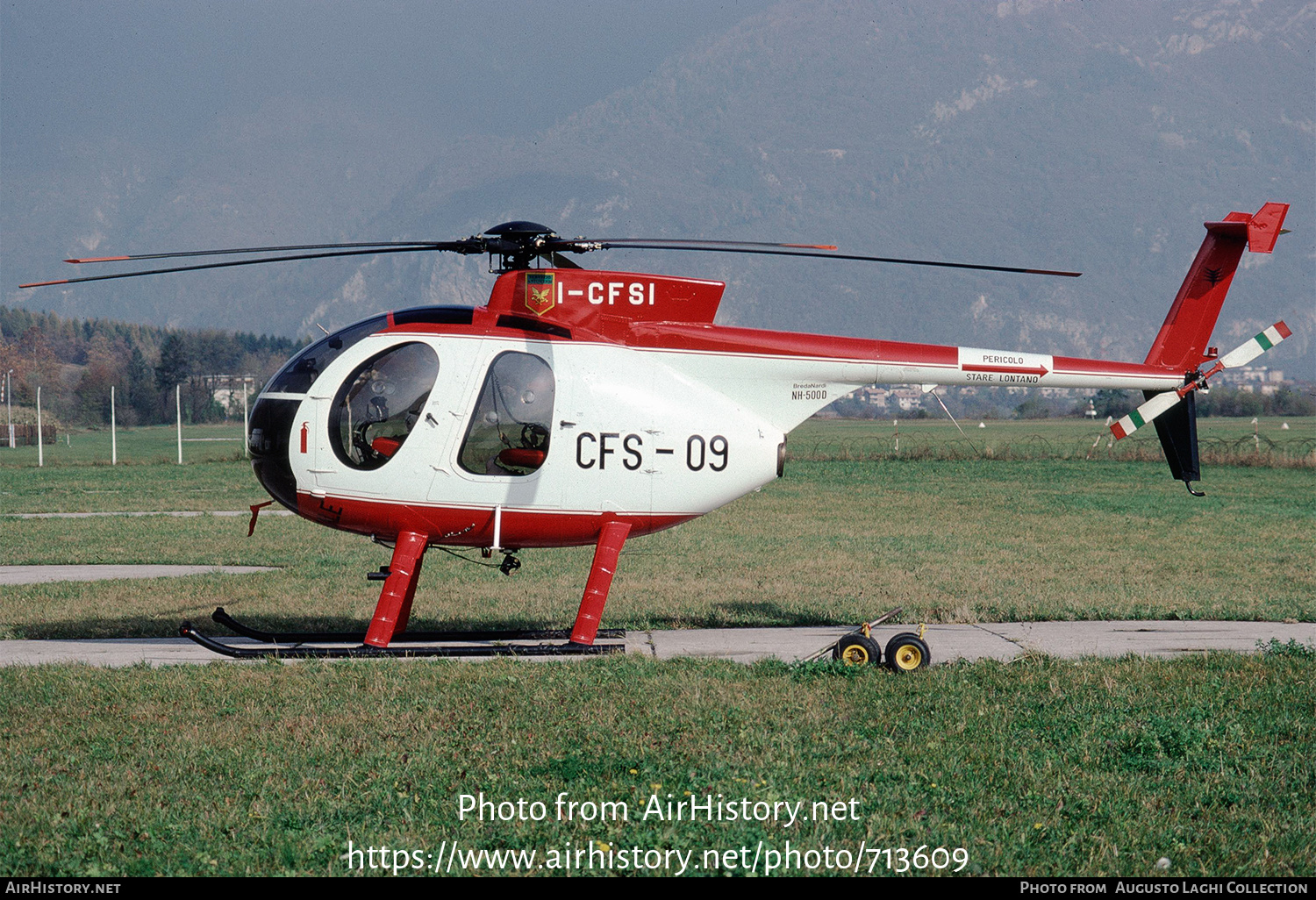 Aircraft Photo of I-CFSI / CFS-09 | Hughes 500D (369D) | Italy - Corpo Forestale (CFS) | AirHistory.net #713609