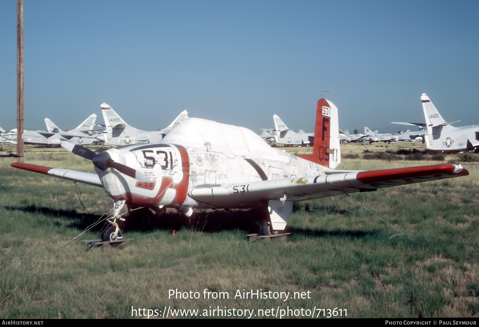 Aircraft Photo of 140910 / 0910 | Beech T-34B Mentor | USA - Navy | AirHistory.net #713611