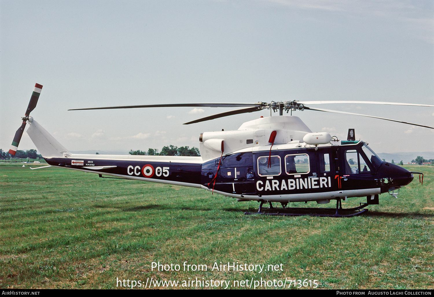 Aircraft Photo of MM81192 | Agusta AB-412 | Italy - Carabinieri | AirHistory.net #713615