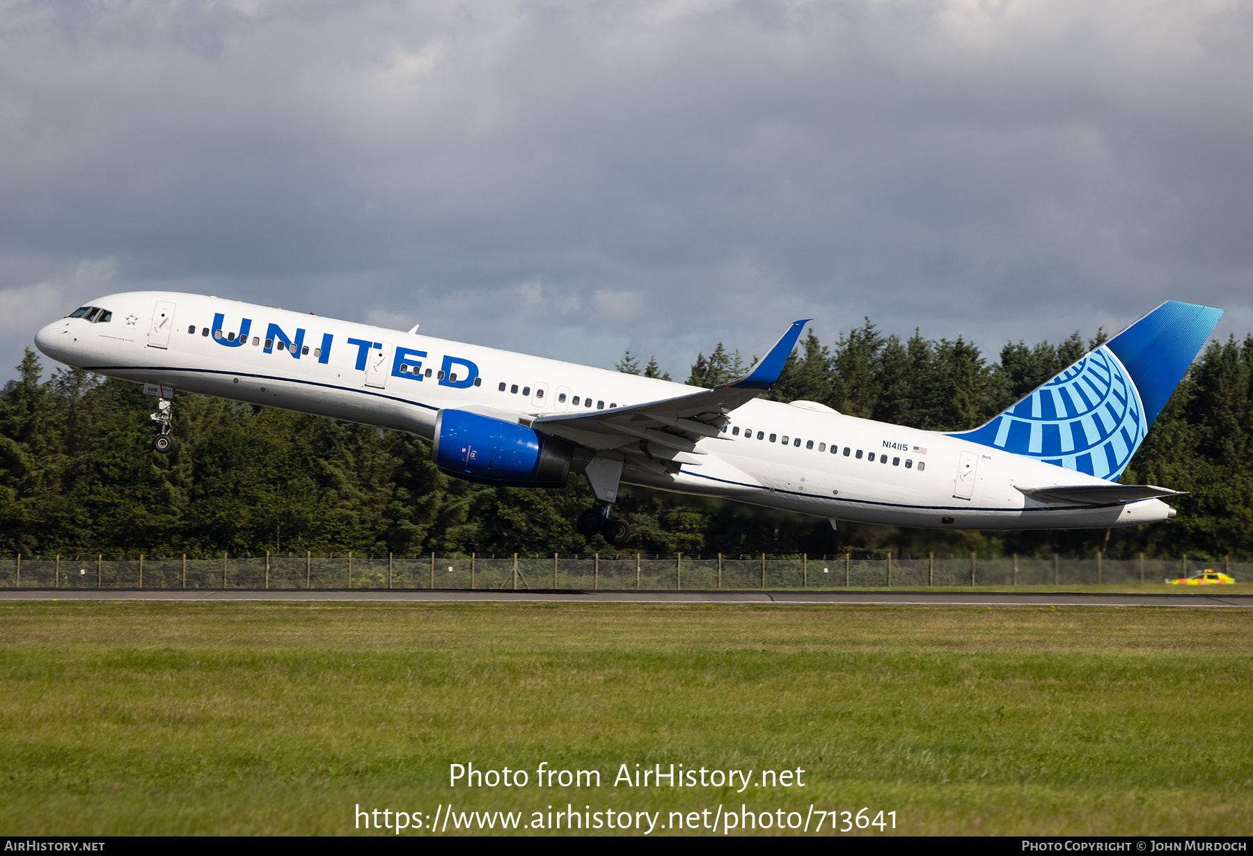 Aircraft Photo of N14115 | Boeing 757-224 | United Airlines | AirHistory.net #713641