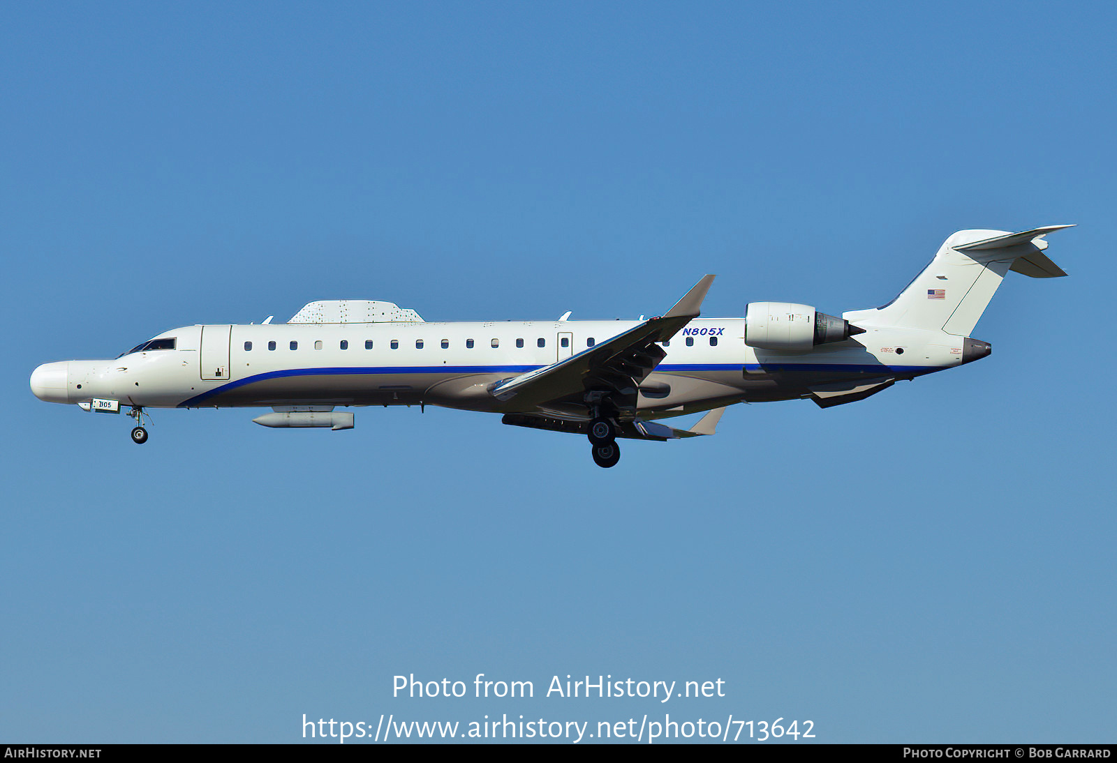 Aircraft Photo of N805X | Bombardier CRJ-701ER (CL-600-2C10) | AirHistory.net #713642