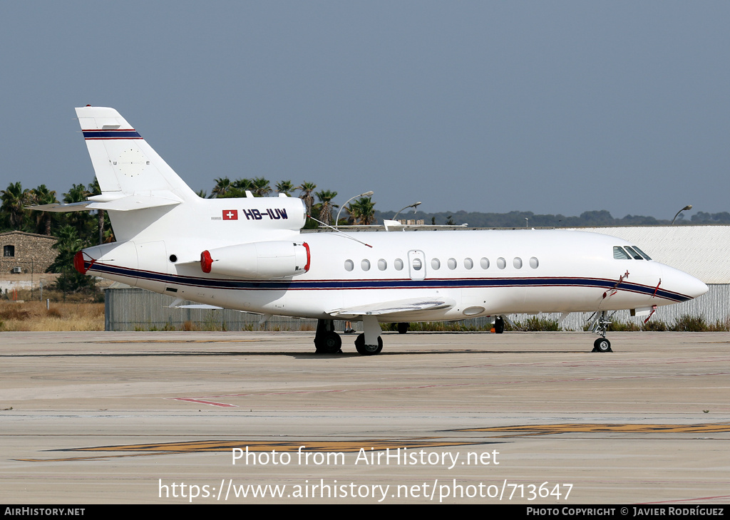 Aircraft Photo of HB-IUW | Dassault Falcon 900B | AirHistory.net #713647