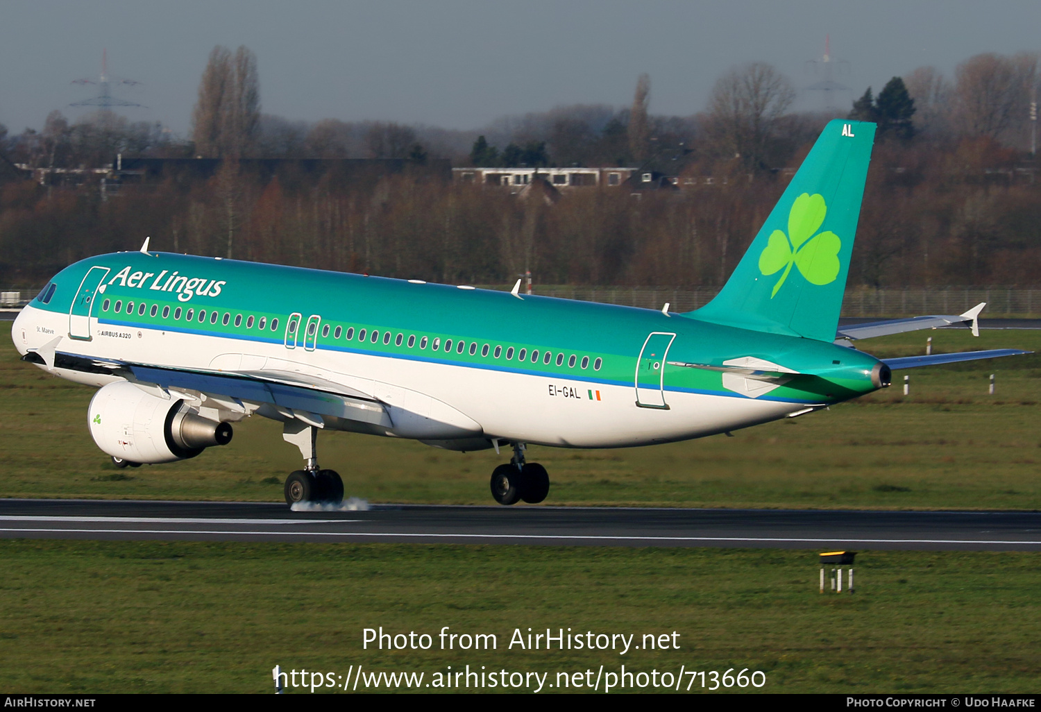 Aircraft Photo of EI-GAL | Airbus A320-214 | Aer Lingus | AirHistory.net #713660