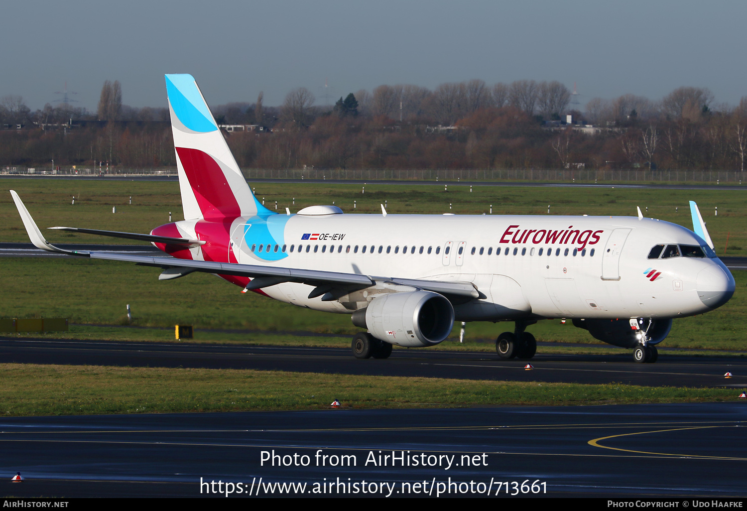 Aircraft Photo of OE-IEW | Airbus A320-214 | Eurowings | AirHistory.net #713661