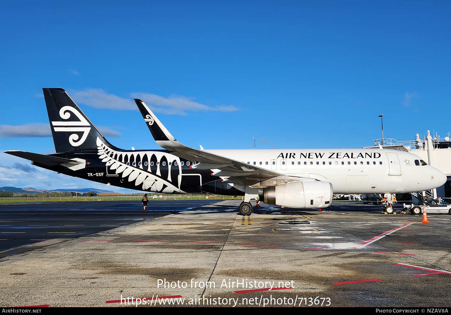 Aircraft Photo of ZK-OXF | Airbus A320-232 | Air New Zealand | AirHistory.net #713673