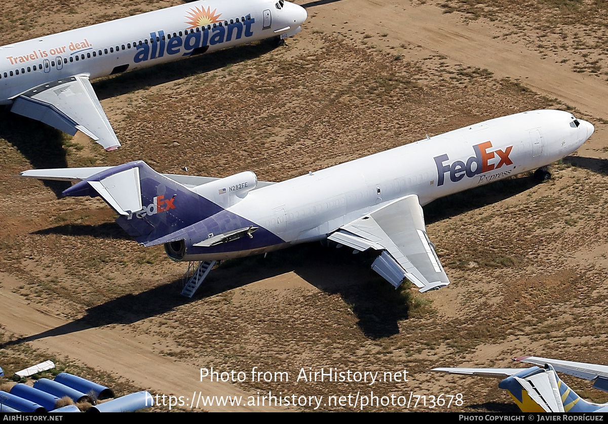 Aircraft Photo of N282FE | Boeing 727-233/Adv(F) | FedEx Express - Federal Express | AirHistory.net #713678