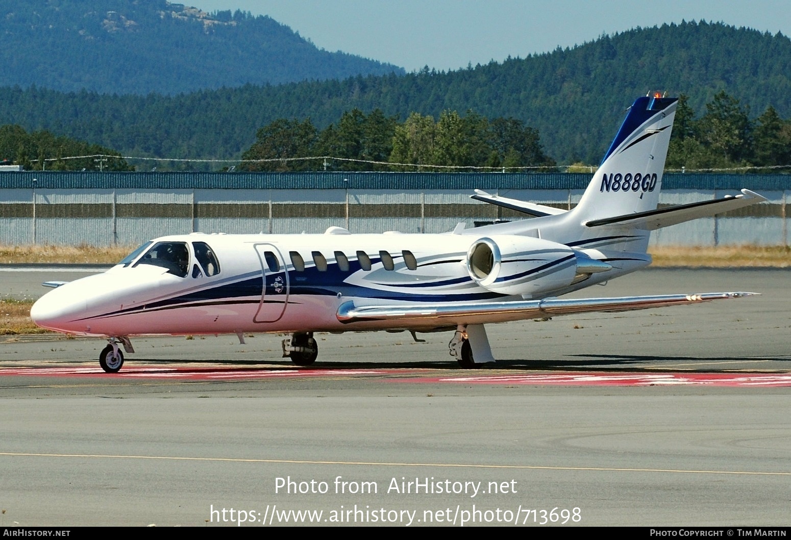 Aircraft Photo of N888GD | Cessna 560 Citation Encore | AirHistory.net #713698