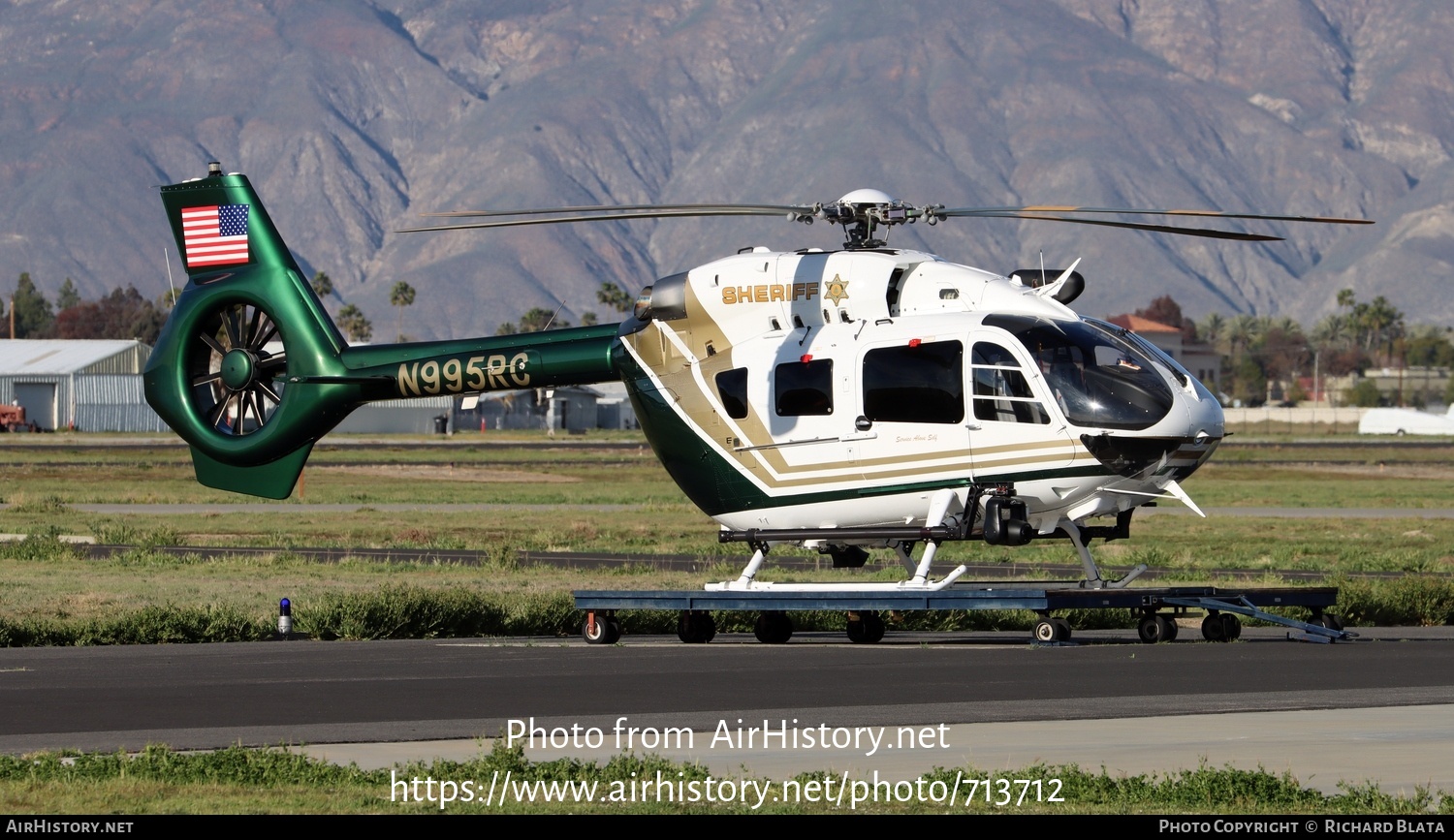 Aircraft Photo of N995RC | Airbus Helicopters H-145 (BK-117D-2) | Riverside County Sheriff | AirHistory.net #713712