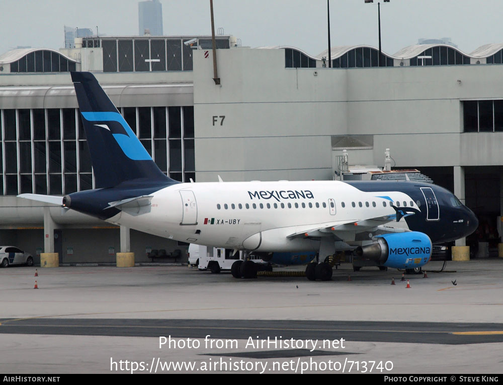 Aircraft Photo of XA-UBY | Airbus A318-111 | Mexicana | AirHistory.net #713740