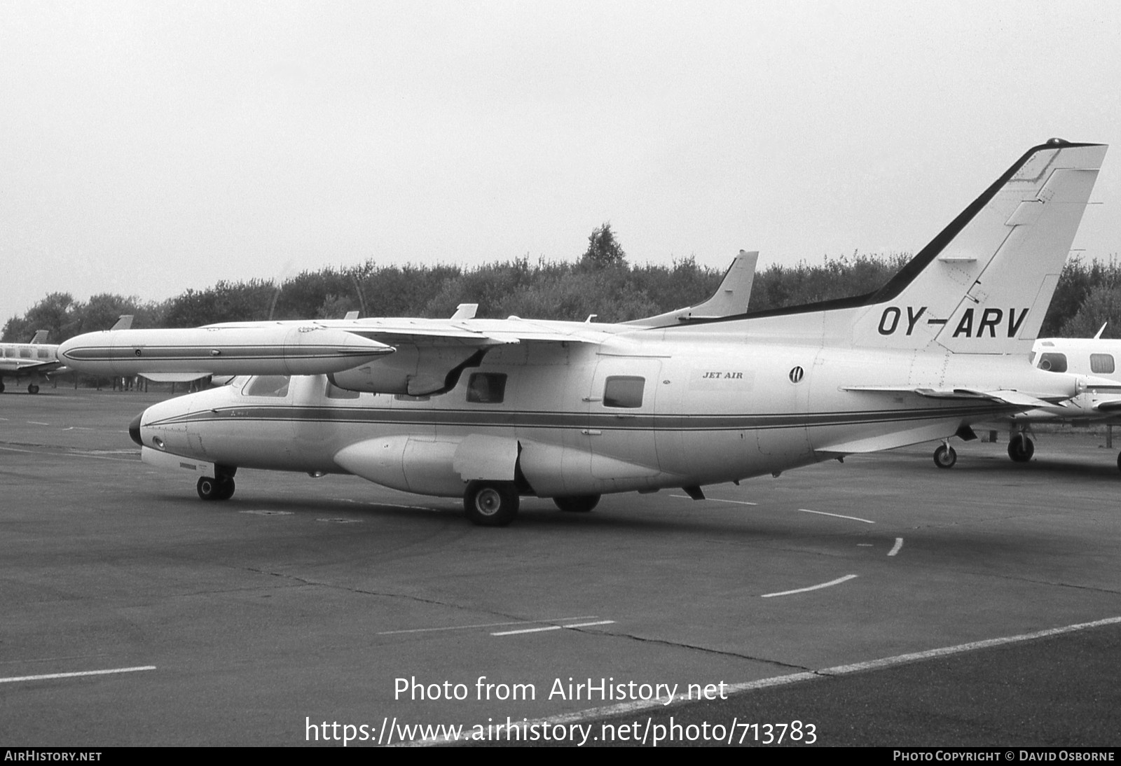 Aircraft Photo of OY-ARV | Mitsubishi MU-2J (MU-2B-35) | Jetair | AirHistory.net #713783