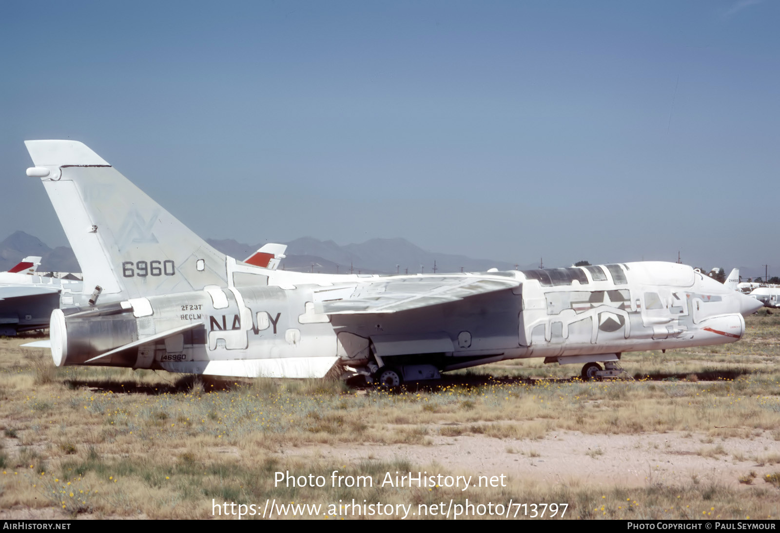 Aircraft Photo of 146960 / 6960 | Vought F-8K Crusader | USA - Navy | AirHistory.net #713797