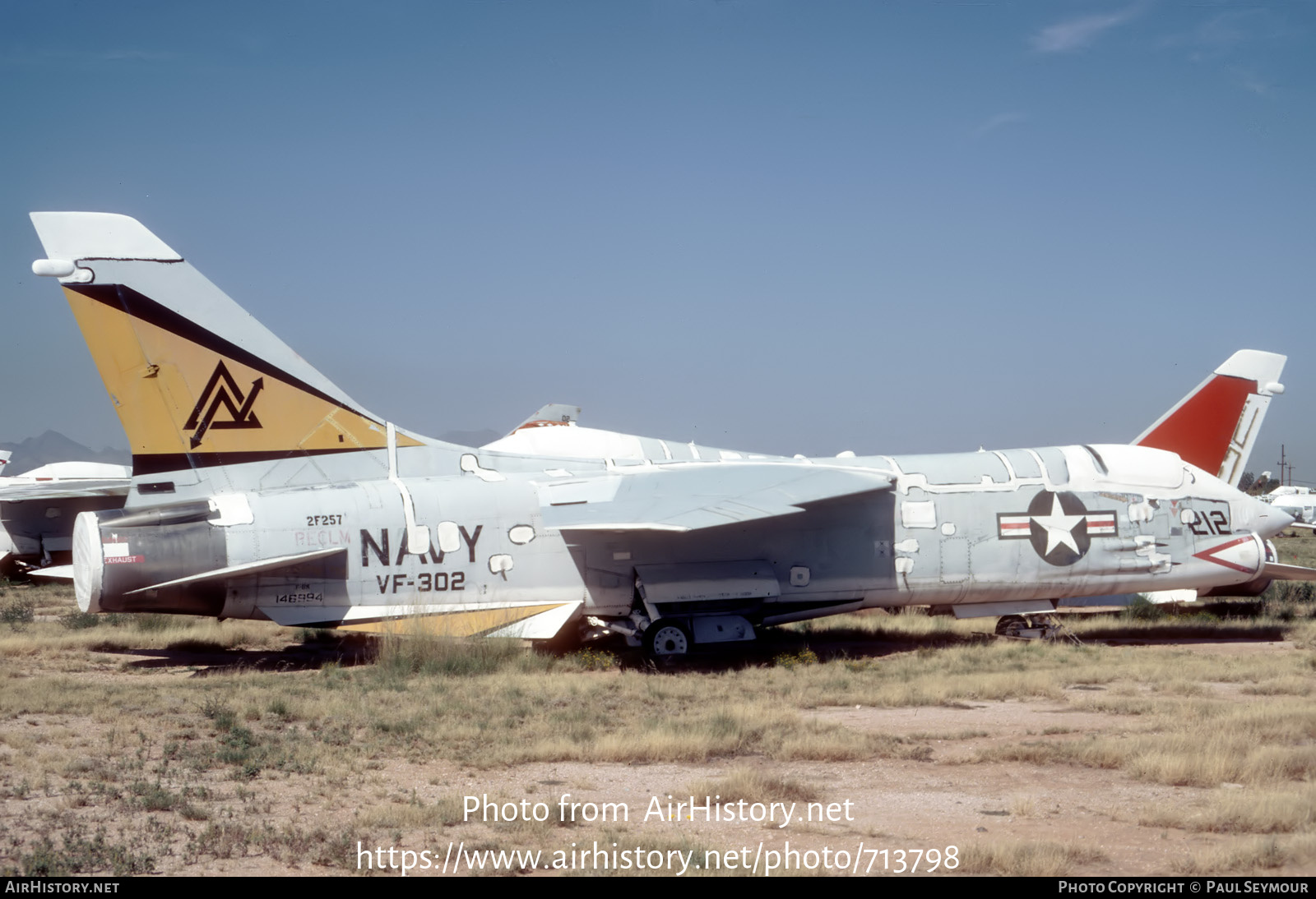 Aircraft Photo of 146994 | Vought F-8K Crusader | USA - Navy | AirHistory.net #713798