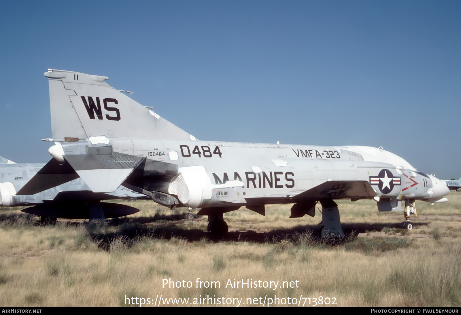 Aircraft Photo of 150484 / 0484 | McDonnell F-4N Phantom II | USA - Marines | AirHistory.net #713802